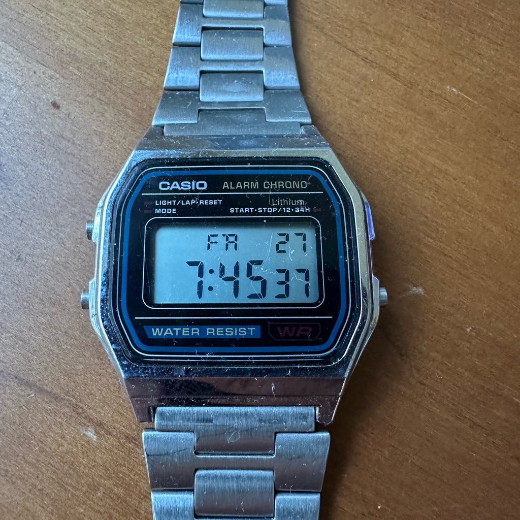 Casio Steel Digital Watch Casio Steel Digital Watch